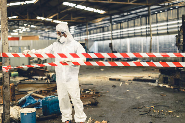 Professional Unattended Death Cleanup technician working in Georgetown, OH
